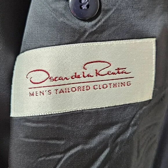 Vintage Oscar de la Renta tailored made double breasted blazer Jackets & Coats